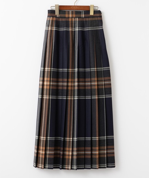 O'NEIL of DUBLIN オニール　オールプリーツマキシキルトスカート ONeil of Dublin オールプリーツマキシ キルトスカート 93cm