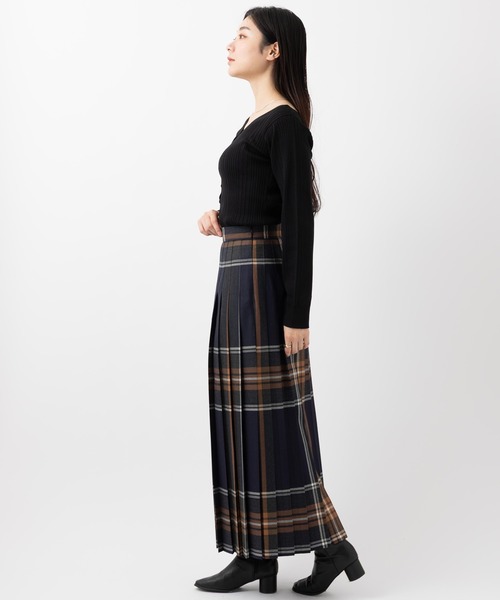 ONeil of Dublin オールプリーツマキシ キルトスカート 93cm