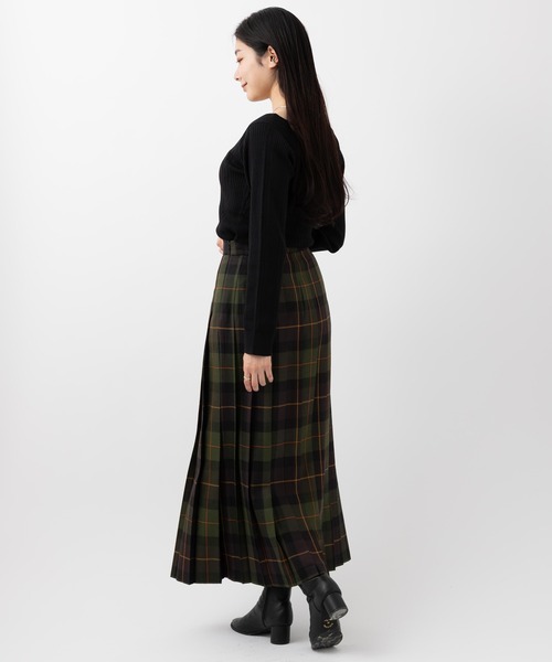 ONeil of Dublin オールプリーツマキシ キルトスカート 93cm（スカート