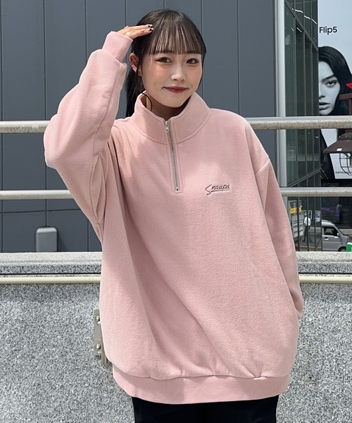 Snap club（スナップクラブ）の「【Snap club】ハーフジップフリース