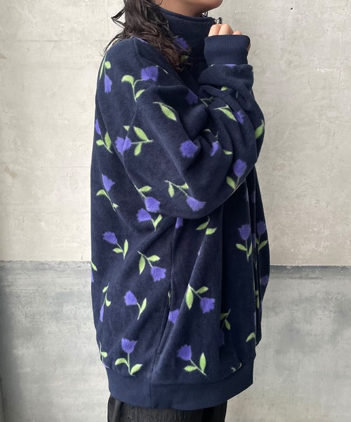 Snap club】ハーフジップフリースプルオーバー（スウェット）｜Snap