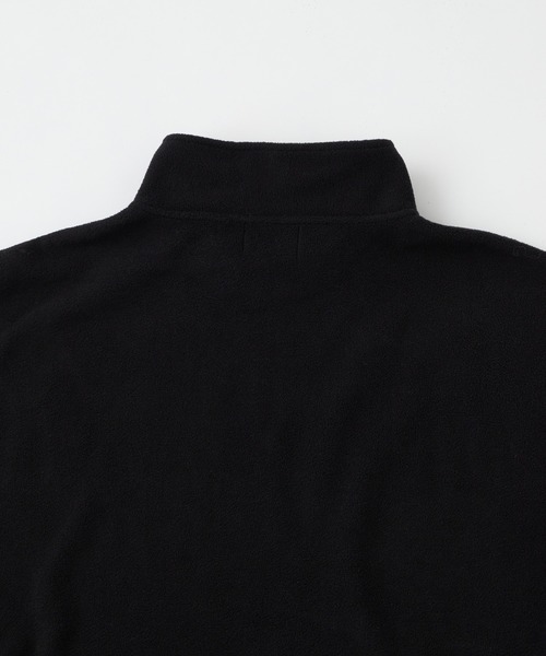 Snap club（スナップクラブ）の「【Snap club】ハーフジップフリースプルオーバー（スウェット・レディース・ピンク系/ブラック/ブルー/イエロー/レッド/グリーン/ライトグレー/オレンジ/ライトブルー/ピンク/ネイビー系/ベージュ系/ダークネイビー/ブラック系・XL/M/L）」の20枚目の写真