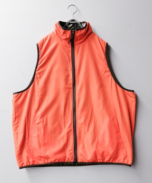 Starting Over（スターティングオーバー）の「マイクロフリースリバーシブル配色ベスト（ベスト・メンズ・ブラック/グリーン/モカ/オートミール・M/L/XL）」の13枚目の写真