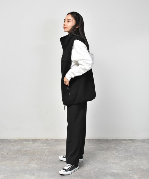 Starting Over（スターティングオーバー）の「マイクロフリースリバーシブル配色ベスト（ベスト・メンズ・ブラック/グリーン/モカ/オートミール・M/L/XL）」の19枚目の写真