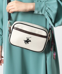 【BEVERLY HILLS POLO CLUB】キャンバスショルダーバッグ BH1009N