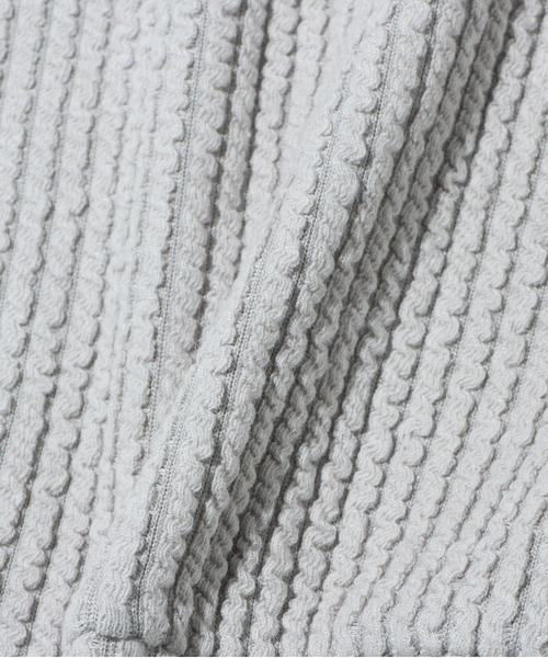 one way（ワンウェイ）の「ハーフジップリブトップス（Tシャツ/カットソー・レディース・ライトグレー/ブラック/ライトブルー/パープル・FREE）」の10枚目の写真