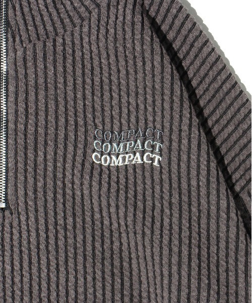 one way（ワンウェイ）の「ハーフジップリブトップス（Tシャツ/カットソー・レディース・ライトグレー/ブラック/ライトブルー/パープル・FREE）」の15枚目の写真