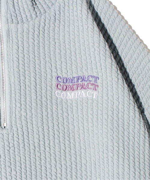 one way（ワンウェイ）の「ハーフジップリブトップス（Tシャツ/カットソー・レディース・ライトグレー/ブラック/ライトブルー/パープル・FREE）」の17枚目の写真