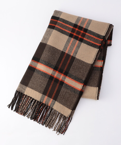 MONO　COMME CA（モノコムサ）の「【リバーシブル】　パイピング　ポンチョストール（ストール/ショール・レディース・ブラック系/ベージュ/ブラウン・FREE）」の4枚目の写真