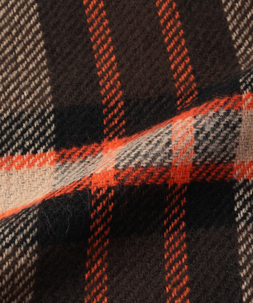 MONO　COMME CA（モノコムサ）の「【リバーシブル】　パイピング　ポンチョストール（ストール/ショール・レディース・ブラック系/ベージュ/ブラウン・FREE）」の10枚目の写真