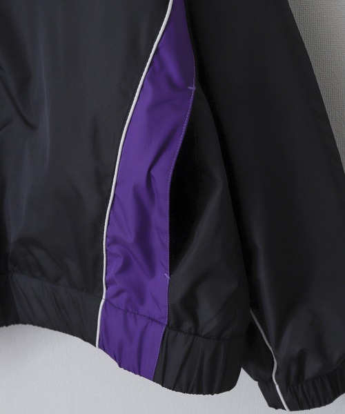 FILA（フィラ）の「【FILA】 ワンポイント ロゴ 刺繍 パイピング ルーズシルエット トラックジャケット（ブルゾン・メンズ・グリーン/ブラック/ブラウン・LARGE/MEDIUM/X-LARGE）」の7枚目の写真