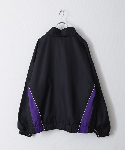 FILA（フィラ）の「【FILA】 ワンポイント ロゴ 刺繍 パイピング ルーズシルエット トラックジャケット（ブルゾン・メンズ・グリーン/ブラック/ブラウン・LARGE/MEDIUM/X-LARGE）」の8枚目の写真