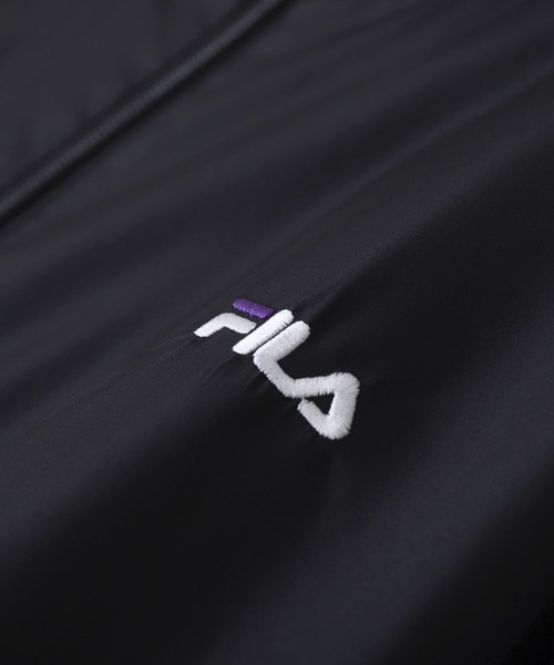 FILA（フィラ）の「【FILA】 ワンポイント ロゴ 刺繍 パイピング ルーズシルエット トラックジャケット（ブルゾン・メンズ・グリーン/ブラック/ブラウン・LARGE/MEDIUM/X-LARGE）」の11枚目の写真