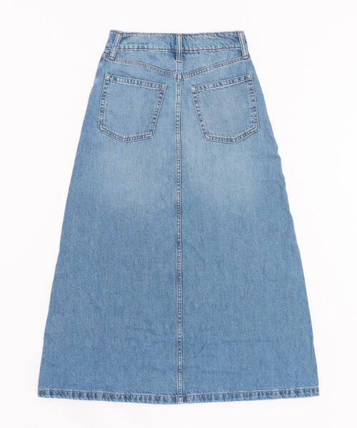 GAP（ギャップ）の「Aラインデニムマキシスカート（デニム