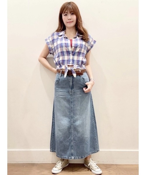 【PRADA】ハイウエスト Aライン マキシスカート関税込み SALE 21H986_1WQ8_F0002_S_OOO_1.jpg