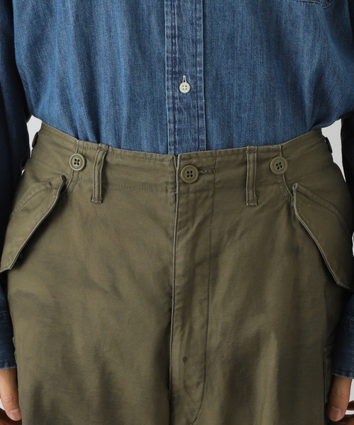 JOURNAL STANDARD J.S HOMESTEAD(ジャーナルスタンダードホームステッド)の「【J.S.Homestead】M-51 LONG WASH CARGO(カーゴパンツ・メンズ・カーキ・LARGE/MEDIUM)」の7枚目の写真