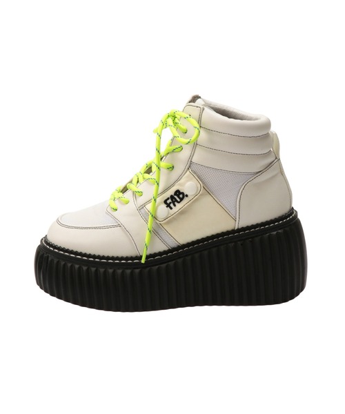 PAMEO POSE（パメオポーズ）の「FAB. Sneakers（スニーカー・レディース・ブラック/オレンジ/ホワイト・39/38/37）」の14枚目の写真