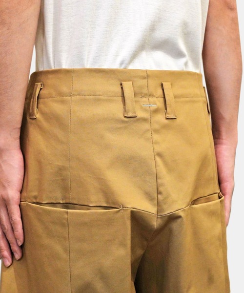 SHINYAKOZUKA(シンヤコヅカ)の「【SHINYAKOZUKA】 DEADSTOCK HIGH DENTISY GABARDINE BAGGY PANTS(その他パンツ・メンズ・キャメル・MEDIUM/SMALL/LARGE)」の6枚目の写真