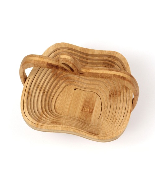 studio CLIP（スタディオクリップ）の「【daily CLIP】バンブーりんごバスケットＳ（キッチン収納・レディース・ナチュラル・FREE）」の10枚目の写真