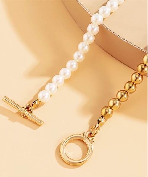 Burner（バーナー）の「【OKUOKU　0909】パールネックレス　oku-necklace-654754166833-58（ネックレス・レディース・B・FREE）」の3枚目の写真