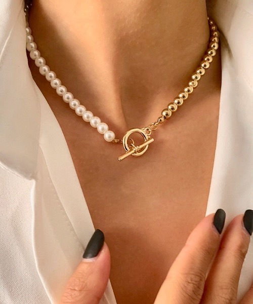 Burner（バーナー）の「【OKUOKU　0909】パールネックレス　oku-necklace-654754166833-58（ネックレス・レディース・B・FREE）」の6枚目の写真