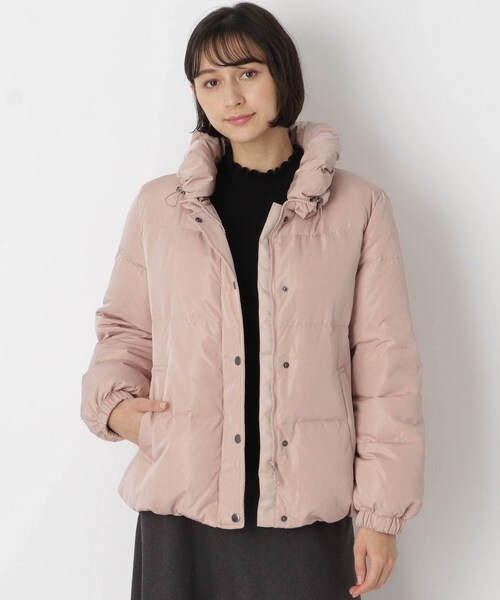 LAURA ASHLEY（ローラアシュレイ）の「◇ギョウザ襟ダウンジャケット