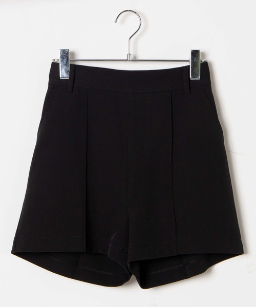 WEGO(ウィゴー)の「WEGO/ピンタックショートパンツ(スラックス・レディース・ブラック・FREE)」の3枚目の写真