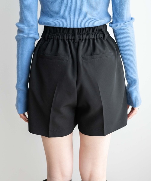 WEGO(ウィゴー)の「WEGO/ピンタックショートパンツ(スラックス・レディース・ブラック・FREE)」の11枚目の写真