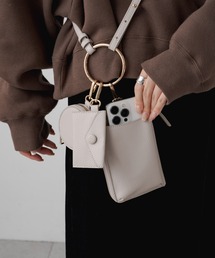 PUAL CE CIN | 3連ショルダーバッグ/スマホショルダー/マルチウェイバッグ(ショルダーバッグ)