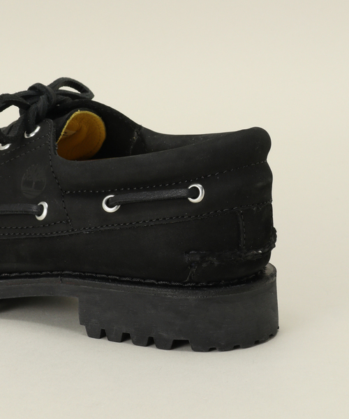 Timberland 黒 モカシン 靴 ボートシューズ/モカシン/デッキシューズ（メンズ