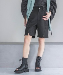 JEANASIS | スリットハーフパンツ183606(その他パンツ)