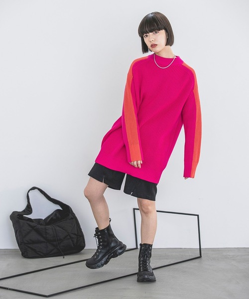 JEANASIS（ジーナシス）の「スリットハーフパンツ183606（その他パンツ