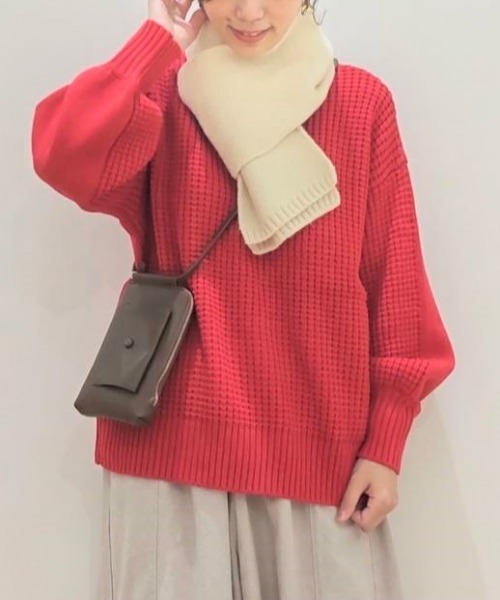 グラムリップス　ワッフルニットドッキングtops Glam Lips(グラムリップス) OFFICIAL ONLINE STORE