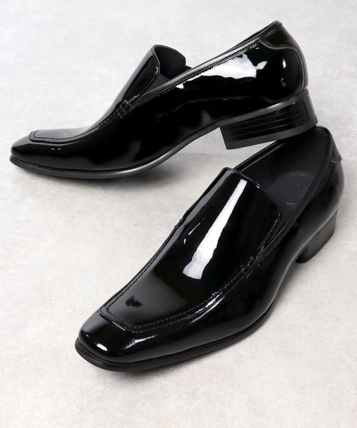 【セール】本革ロングノーズ・ビジネスシューズ（スリッポン）｜SARABANDE（サラバンド）