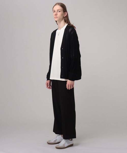 tk.TAKEO KIKUCHI（ティーケータケオキクチ）の「◆GERMAN TRAINER 別注レザースニーカー（スニーカー・メンズ・ブラック/ホワイト・50/60/70）」の10枚目の写真