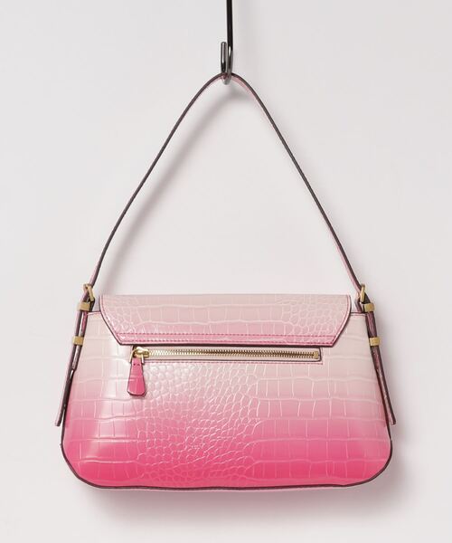 Guess（ゲス）の「DESIDERIA Flap Shoulder Bag ハンドバッグ ショルダーバッグ レディース（ショルダーバッグ・レディース・オレンジ/ピンク・ONE SIZE）」の11枚目の写真