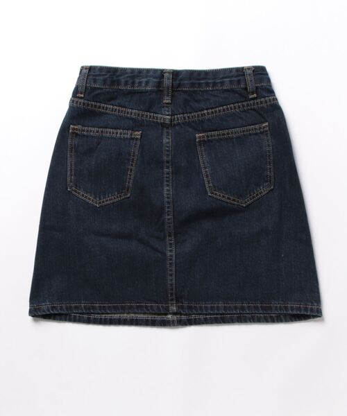 nemne store（ネンネストア）の「【低身長用サイズあり】台形デニムミニスカート（スカート・レディース・インディゴブルー・SMALL/MEDIUM/LARGE）」の12枚目の写真