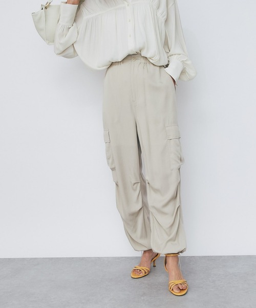 RIVE DROITE（リヴドロワ）の「パラシュートパンツ（その他パンツ・レディース・ベージュ/カーキ/ブラック・FREE）」の9枚目の写真