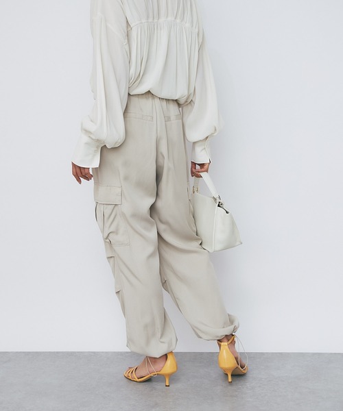 RIVE DROITE（リヴドロワ）の「パラシュートパンツ（その他パンツ・レディース・ベージュ/カーキ/ブラック・FREE）」の11枚目の写真