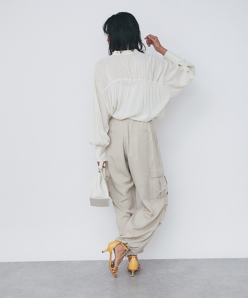 RIVE DROITE（リヴドロワ）の「パラシュートパンツ（その他パンツ・レディース・ベージュ/カーキ/ブラック・FREE）」の10枚目の写真