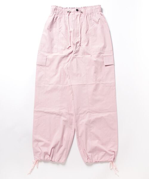 one way（ワンウェイ）の「カーゴポケットパンツ（カーゴパンツ・レディース・ダークグリーン/ピンク/ブラック/ホワイト・FREE）」の14枚目の写真