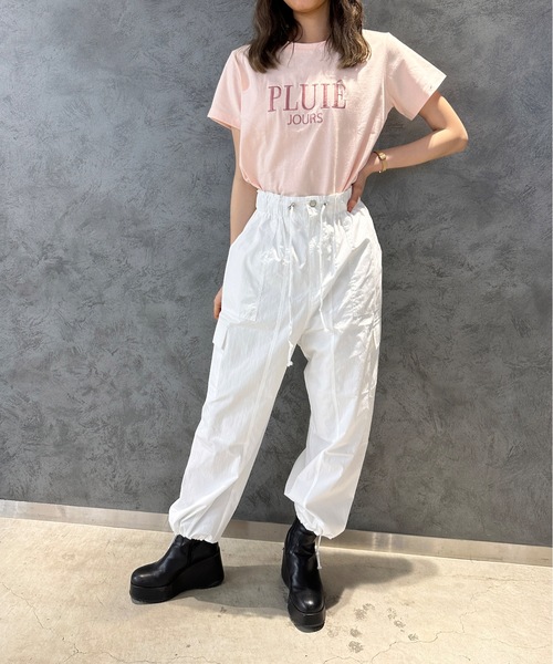 one way（ワンウェイ）の「カーゴポケットパンツ（カーゴパンツ・レディース・ダークグリーン/ピンク/ブラック/ホワイト・FREE）」の21枚目の写真