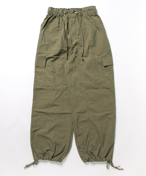 one way（ワンウェイ）の「カーゴポケットパンツ（カーゴパンツ・レディース・ダークグリーン/ピンク/ブラック/ホワイト・FREE）」の18枚目の写真