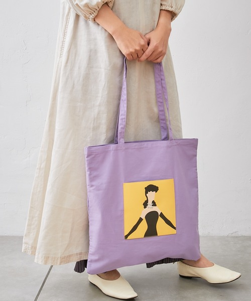 Barbie（バービー）の「バービーワークシリーズ トートバッグ（トートバッグ・レディース・パープル/ピンク/グリーン・フリー）」の3枚目の写真