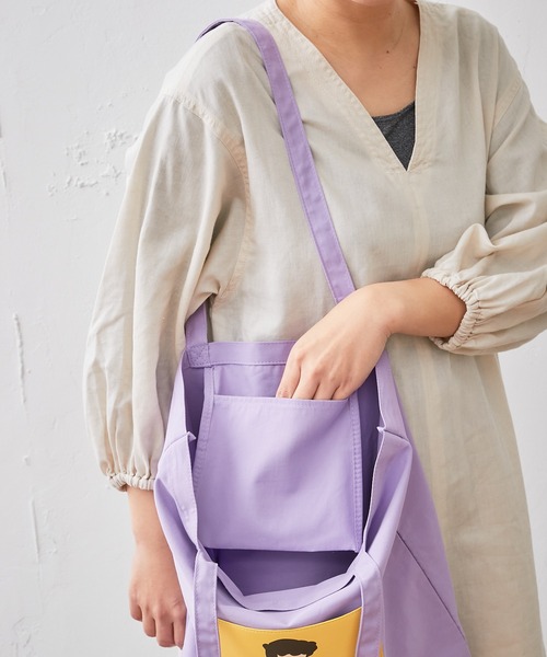 Barbie（バービー）の「バービーワークシリーズ トートバッグ（トートバッグ・レディース・パープル/ピンク/グリーン・フリー）」の5枚目の写真