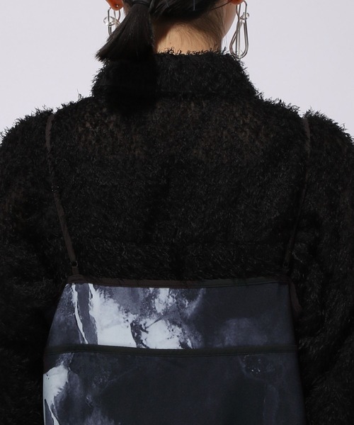 HARE（ハレ）の「ガラパイピングキャミワンピース(HARE)（ワンピース・レディース・ブルー/ブラック・FREE）」の11枚目の写真