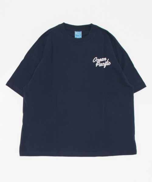Ocean Pacific（オーシャンパシフィック）の「【OP:オーピー】バックプリントTシャツ（Tシャツ/カットソー・メンズ・ネイビー/ホワイト/ライトイエロー/ライトブルー・LARGE/MEDIUM/X-LARGE）」の3枚目の写真