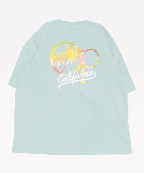Ocean Pacific（オーシャンパシフィック）の「【OP:オーピー】バックプリントTシャツ（Tシャツ/カットソー・メンズ・ネイビー/ホワイト/ライトイエロー/ライトブルー・LARGE/MEDIUM/X-LARGE）」の8枚目の写真