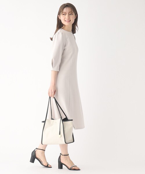 index（インデックス）の「◆キャンバストートバッグ（トートバッグ・レディース・ベージュ/ブラック・00）」の9枚目の写真