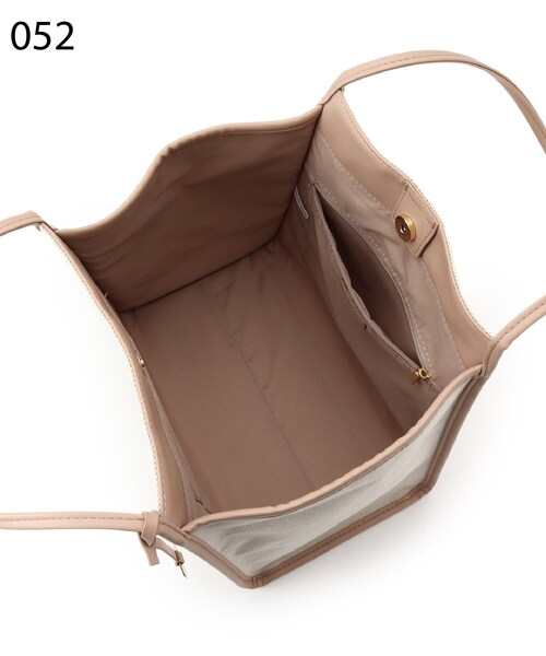 index（インデックス）の「◆キャンバストートバッグ（トートバッグ・レディース・ベージュ/ブラック・00）」の6枚目の写真